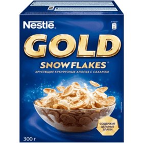 تصویر کورن فلکس نستله گلد Nestle Gold Snow Flakes برفی 300 گرم 