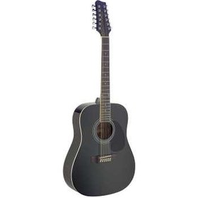 تصویر گيتار آکوستيک 12 سيم استگ مدل SA40D/12 BK ا Stagg SA40D/12 BK 12-String Acoustic Guitar Stagg SA40D/12 BK 12-String Acoustic Guitar