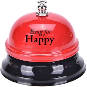 تصویر زنگ رومیزی مدل Happy کد 04-00 - سفید 