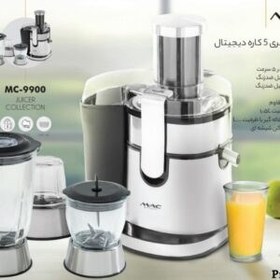 تصویر آبمیوه گیری مک استایلر MAC_9900 پنج کاره MAC STYLER