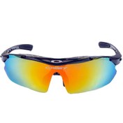 تصویر عینک‌ آفتابی‌ اوکلی‌ مدل 5 لنز _ Eaglet King Oakley Polarized Mountain Hiking Sunglasses