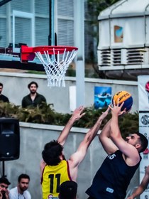 تصویر حلقه بسکتبال فنر دار مارگون 