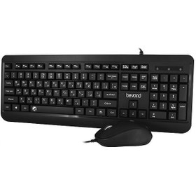 تصویر کیبورد و ماوس باسیم بیاند مدل BMK-4450 Beyond BMK-4450 Wired Keyboard and Mouse