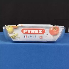 تصویر تابه مربع پیرکس فرانسه سایز 25 در 21 PYREX 