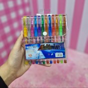 تصویر خودکار رنگی شاین دار ۱۲ رنگ 