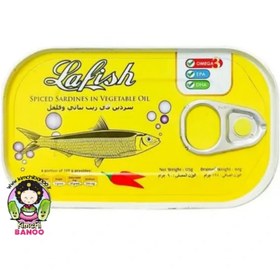 تصویر کنسرو ساردین فلفلی 