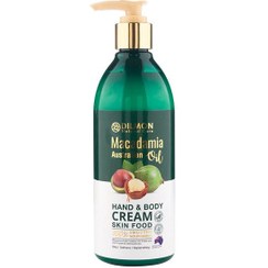 تصویر کرم مرطوب کننده دست و بدن حاوی روغن ماکادمیا دیلمون 350 میلی لیتر Dilimon Macadamia hand and body cream 350 ml