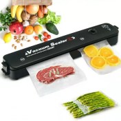 تصویر دستگاه پرس و وکیوم مواد غذایی مدل vacuum sealer Z vacuum sealer Z