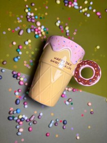 تصویر ماگ طرح دونات 538 