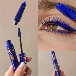 تصویر ریمل رنگی High Sky در سه رنگ جذاب سبز قهوه ای آبی 