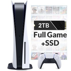تصویر پلی استیشن 5 - به همراه SSD دو ترابایت Full Game 