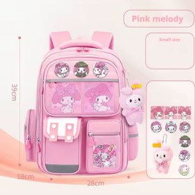 تصویر کوله پشتی ملودی مناسب مدرسه 