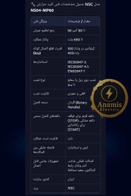 تصویر کلید حرارتی 56&80 NSC 