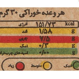 تصویر چیپس سنتی دل مزه نمکی مزمز 90 گرمی 