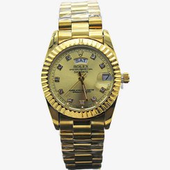 تصویر ساعت رولکس زنانه گلد classic 