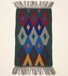 تصویر گلیم دستبافت نخ طبیعی پشمی کد978 