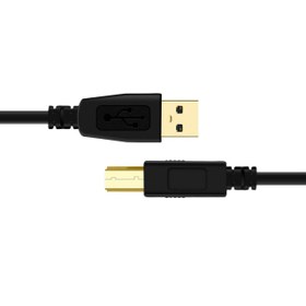 تصویر کابل USB کی نت پلاس مدل KP-C4012 طول 1.5 متر K-NET PLUS KP-C4012 USB 2.0 AM to USB 2.0 AM Cable 1.5m