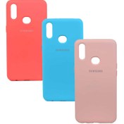 تصویر کاورسیلیکونی مناسب برای سامسونگ Galaxy A10s Samsung Galaxy A10s Silicone Cover Black