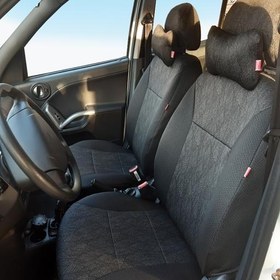 تصویر روکش صندلی هایکو طرح رعد مناسب وانت آریسان 