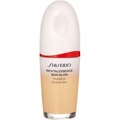 تصویر کرم پودر رویتال اسنس اسکین گلو شیسیدو 210 - Birch اورجینال ا Revital essence Skin Glow foundation makeup Shiseido Revital essence Skin Glow foundation makeup Shiseido