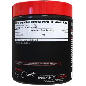 تصویر گلوتامین اینسین لبز Insane Labz Glutamine