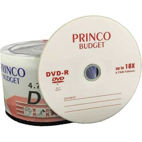 تصویر DVD خام Princo پک 50 عددی ا Princo DVD-R Pack Of 50 Princo DVD-R Pack Of 50