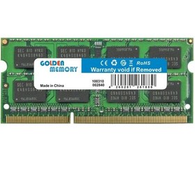 تصویر رم لپ تاپ گولدن مموری DDR3L 1600MHz CL11 ظرفیت 8 گیگابایت 