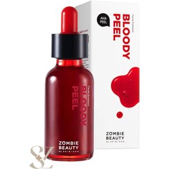 تصویر سرم پیلینگ ولایه بردار قوی زامبی بلادی اسکین 1004SKIN1004 Zombie Beauty Bloody Peel - حجم 30 ml 