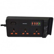 تصویر چندراهی برق کلومن مدل KS-C3 Power Sockets Koluman