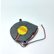 تصویر فن حلزونی 12 ولت 5 در 5 سانتیمتر با ضخامت 15 میلیمتر مناسب پرینتر سه بعدی 12v 5*5 Cooling Blower Fan