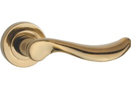 تصویر دستگیره درب رزت ( اتاق و سرویس ) در پنج رنگ مدل 19000R آیلین - آلومینیوم / زیتونی 1962R / سوییچی 