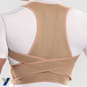 تصویر قوزبند نئوپرنی آتل دار پاک سمن کد 012 Paksaman Neoprene Clavicle Brace code 012