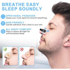 تصویر چسب بینی مغناطیسی ضد خروپف 