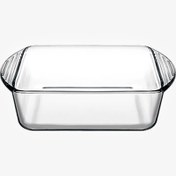 تصویر تابه مربع پیرکس بورجام پاشاباغچه کد ۵۹۸۵۴ Borcam Pasabahce Square Pyrex Pan Code 59854