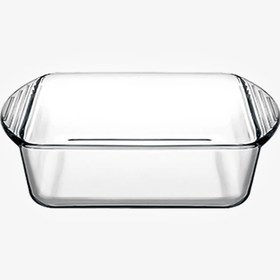 تصویر تابه مربع پیرکس بورجام پاشاباغچه کد ۵۹۸۵۴ Borcam Pasabahce Square Pyrex Pan Code 59854