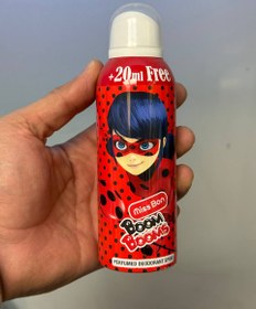 تصویر اسپری بدن کودکان بوم بوم (Boom Boom) مدل دختر کفشدوزکی 