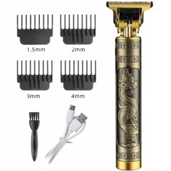 تصویر ریش تراش ماشین اصلاح مو سر و خط زن مدل پرفشنال-ریش تراش اژدها-ماشین اصلاح Professional Hair Clipper