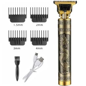 تصویر ریش تراش ماشین اصلاح مو سر و خط زن مدل پرفشنال-ریش تراش اژدها-ماشین اصلاح Professional Hair Clipper