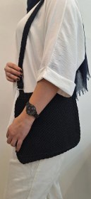 تصویر کیف دستباف مکرومه ساده 