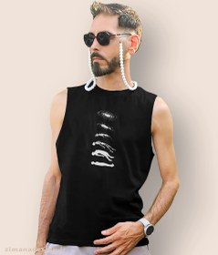 تصویر تاپ مردانه و زنانه طرح سفر به بینهایت 