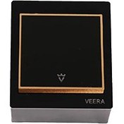 تصویر کلید یک پل روکار مدل امگا ویرا الکتریک yekpol rokar veera electric