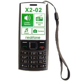 تصویر گوشی ریل فون X2-02 | حافظه 32 کیلوبایت Realfone X2-02 32 KB