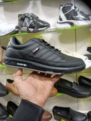 تصویر کفش کتونی مردانه (41 الی 44 ) مدل تامی(tommy) رنگ مشکی بسیار با کیفیت بی نظیر و خوش پا دارای بهترین جنس رویه سوییت - 4 