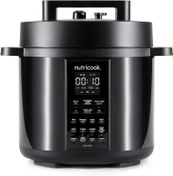 تصویر Nutricook Smart Pot 26 Liters9 In 1 Electric Pressure Cooker Slow CookerRice Cooker Steamer Saut? Pot Yogurt Maker amp More 12 Smart Programs With New Smart Lid34Min 1 year manufacturer warranty34 - ارسال 15 الی 20 روز کاری 