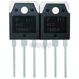 تصویر ترانزیستور ماسفت 18N50 N-Channel MOSFET