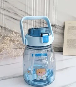 تصویر بطری آب دخترانه فانتزی - 1350 ml - بدونBPA 