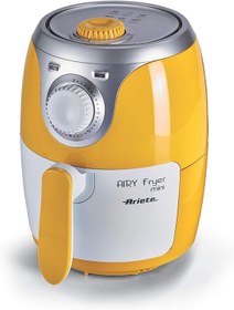 تصویر سرخ کن بدون روغن آریته مدل ART4615 ا Ariete Air Fryer Mini 2L, 1000W, with 6 Programs for Baking and Frying Ariete Air Fryer Mini 2L, 1000W, with 6 Programs for Baking and Frying