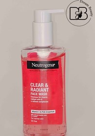 تصویر ژل شستشوی شفاف کننده نیتروژینا مدل CLEAR & RADIANT 