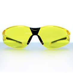 تصویر عینک موتورسواری رنگ زرد 