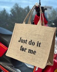 تصویر ساک کنفی jute bag